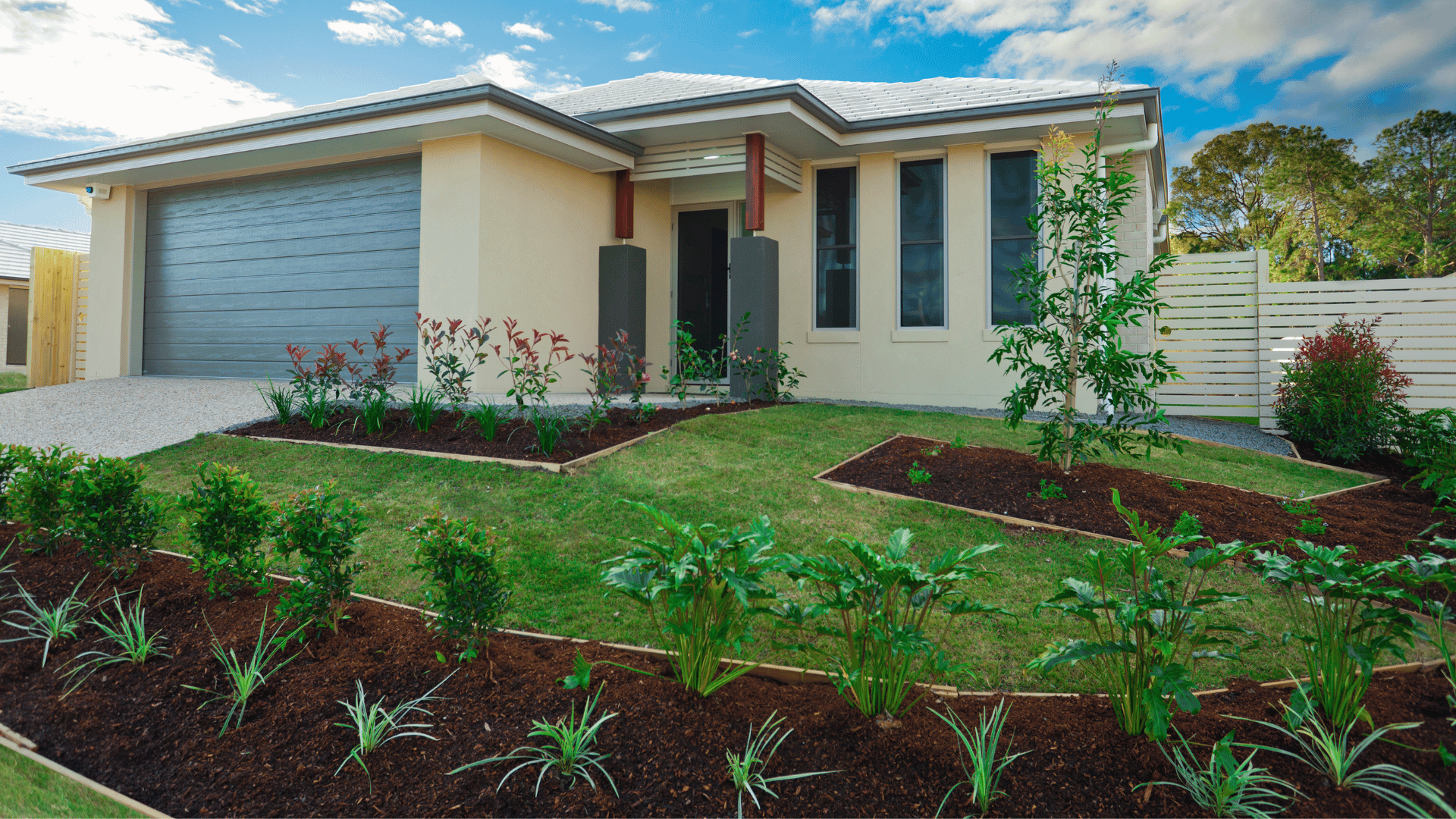 Garden planting and mulch Perth